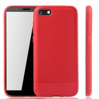 Huawei Y5 2018 Etui Case Komórka Cover Ochrona Pokrowiec Futerał ochronny Bumper Etui Czerwone