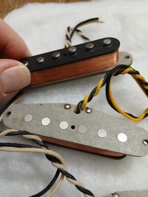Pickup set 1964 - 1967 Fender Stratocaster handwound on home winder Virginia USA