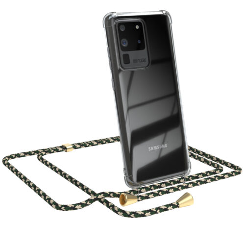 EAZY CASE do Samsung Galaxy S20 Ultra / 5G Etui Pasek Łańcuszek na telefon komórkowy Komórka Zawieszenie - Zdjęcie 19 z 31