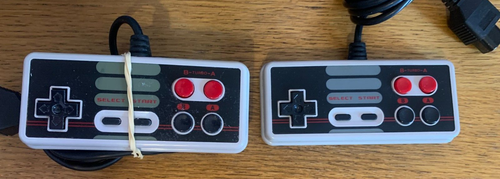 Consola Nintendo Entertainment System NES con 2 mandos, cables AV, alimentación - Imagen 5 de 6
