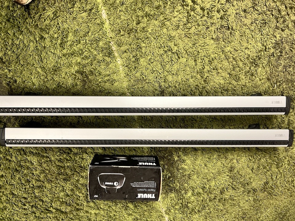 Thule Evo WingBar Roof Rail Roof Rack (pair) eBay