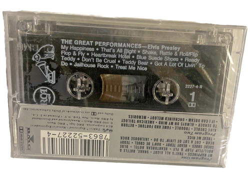 Elvis Presley The Great Performances Cassette Tape New Sealed The King Classic * - Picture 4 of 7