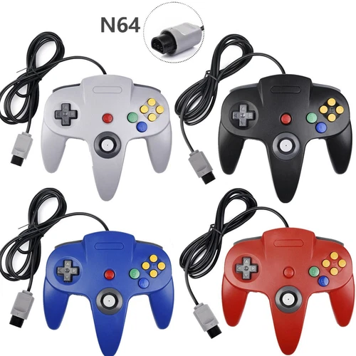Classic 64 Controller, suily Game pad Joystick for - (Red/Blue/Green/Blue/Gray) - Picture 1 of 49