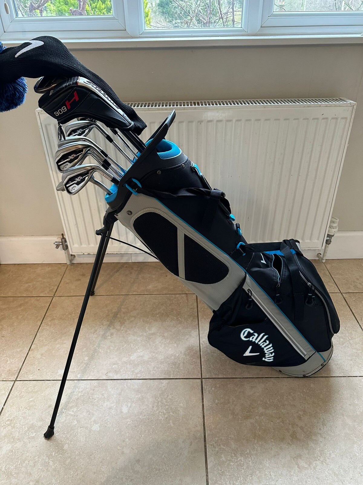 Excellent Full Golf Club Set With + 1 Inch Callaway XR Irons & Bag eBay