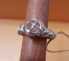 Handmade Wire Wrapped ring size 5