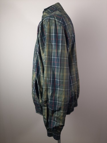 Chaqueta de golf Barbour T531 AYR reversible para hombre talla XL beige a cuadros Harrington - Imagen 5 de 16