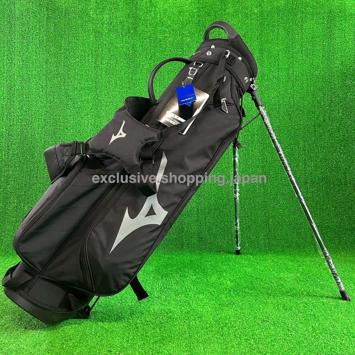 Mizuno Golf Tour Slim Carry Stand Bag 7 x 47in Lightweight 4-way