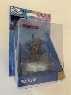 Solvieg Battlefield V No. 34 Totaku Collection Vinyl Figure. 1st Edition. NIB.