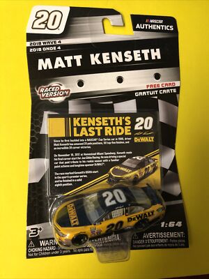 Matt Kenseth Wave 4 2018 DeWalt Final Ride TOYOTA Camry NASCAR