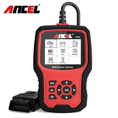 ANCEL VD700 Diagnosegerät Auto OBD2 Scanner Alle System EPB ABS Scanner Für VAG