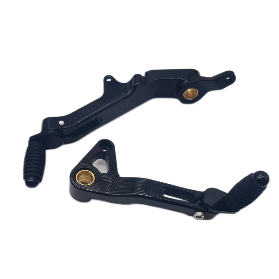 Palancas de pedal de freno de cambio de marchas ajustables CNC para Ducati Monster 821 1200 1200R S Foto 2 de 4