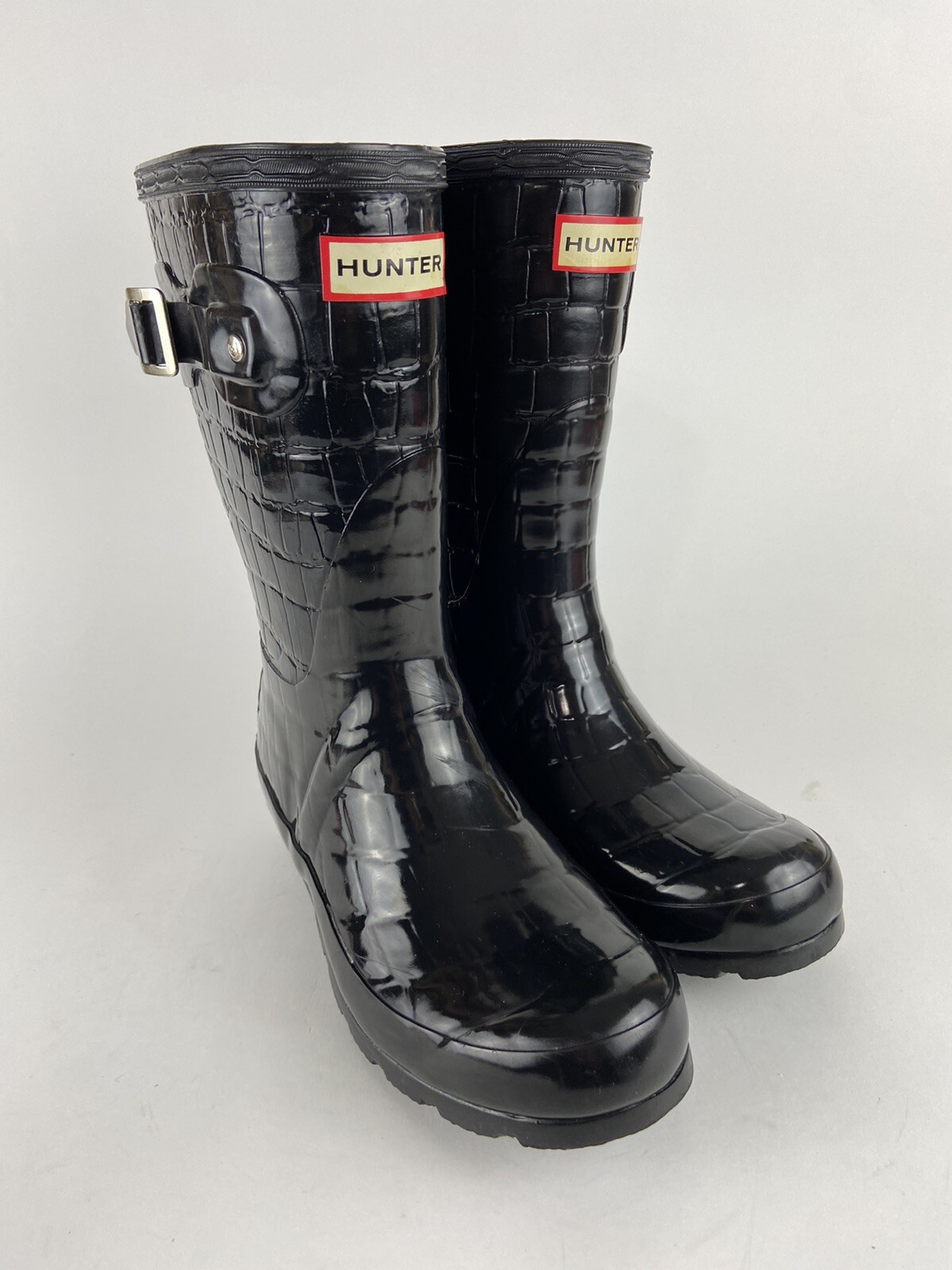 hunter croc boots