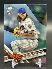 2017 Topps Chrome Refractor #43 Robert Gsellman Mint Rookie RC New York Mets