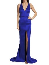 Vera Wang Bride Constance High Front Slit Gown