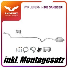 für Renault Megane III 1.5 dCi Mittelrohr+Endschalldämpfer Auspuffanlage 