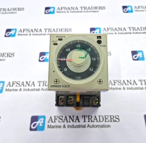 OMRON | H3CR-A8E | 0 TO 1.2 | MIN | TIMER WITH BASE
