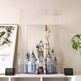 Acrylic Display Case 30.7"x20"x14.2" for (Lego Disney Castle 71040, Lego 43197)