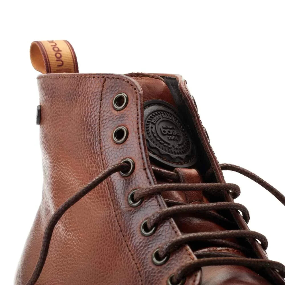 Base London Borland Work Leather Boots Size 6/40 Waxy Grain Brown RRP £85 image 3