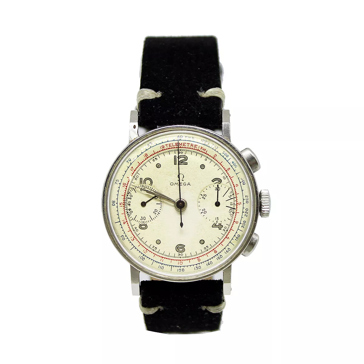 jcr m Omega Vintage Chronograph Ref. 2393 3 Cal. 33.3 1944