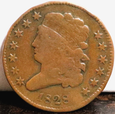 1828 Classic Head HALF Cent #527