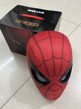 THe Homecoming Spiderman Mask Helmet Wearable Remote Eyes Cosplay Costume Props
