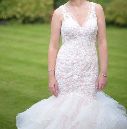 Blush Mori Lee Wedding dress + accessories  - Picture 2 of 11
