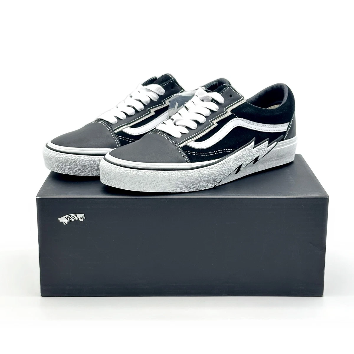 マスターマインド ×バンズ VANS  Old Skool Bolt VLT LX VN0007PRBLK1 オールドスクールローカットスニーカー メンズ 26.5cm