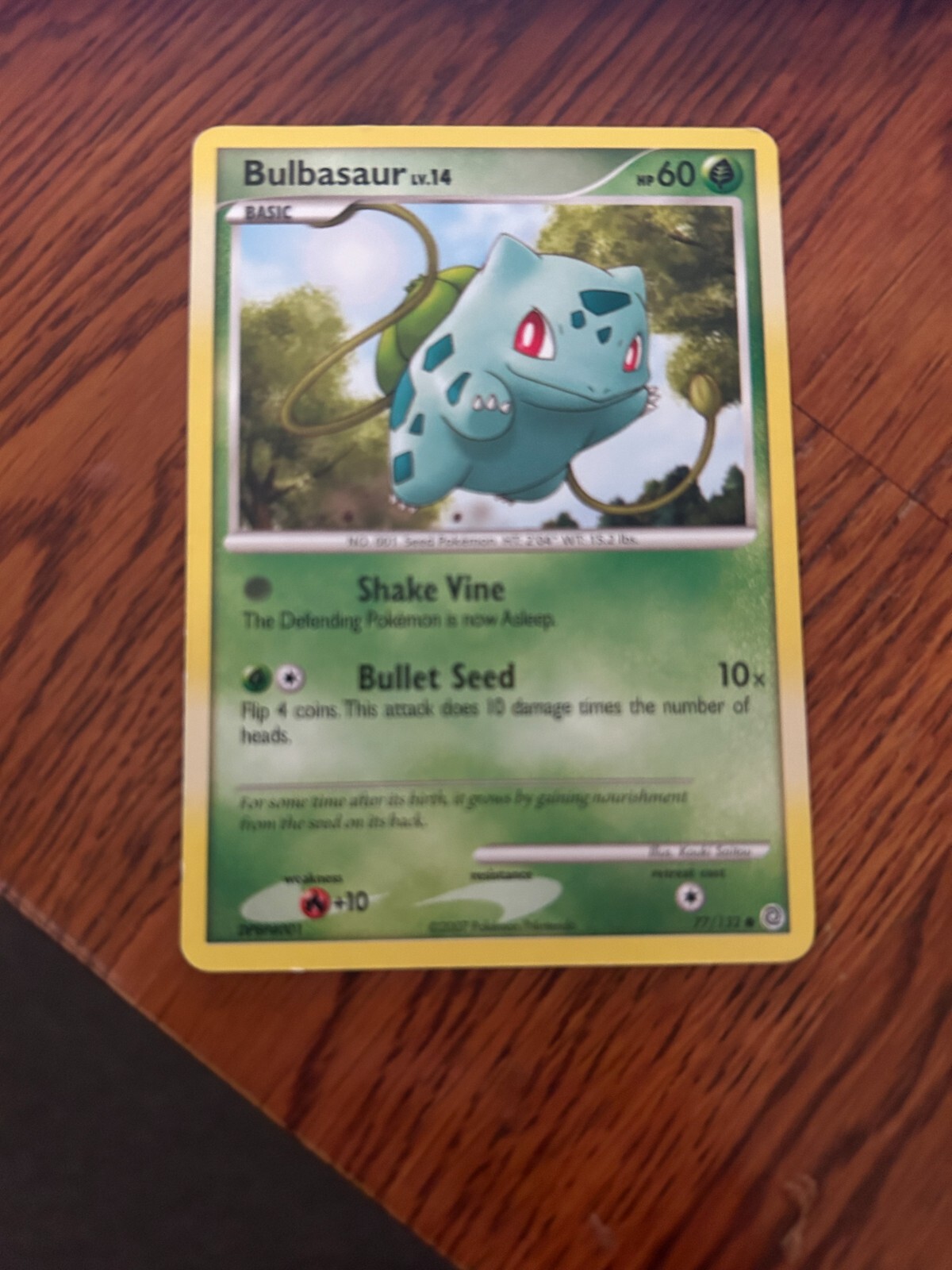 Bulbasaur 77/132 - Secret Wonders - Pokemon Card