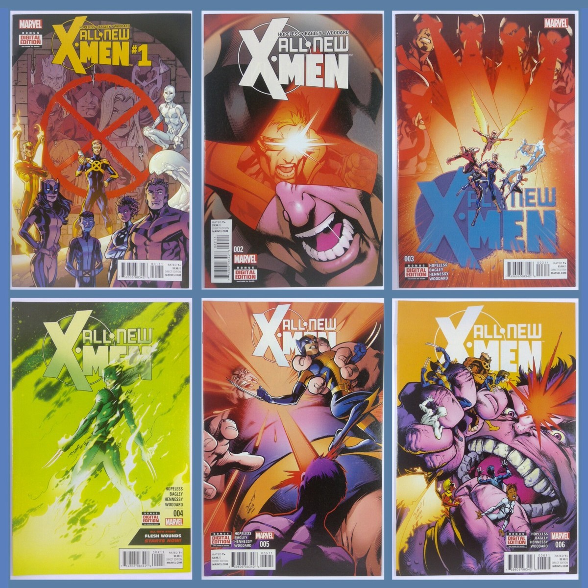 All-New X-Men (2016) #1-19 Annual Marvel Comics Wolverine FULL RUN