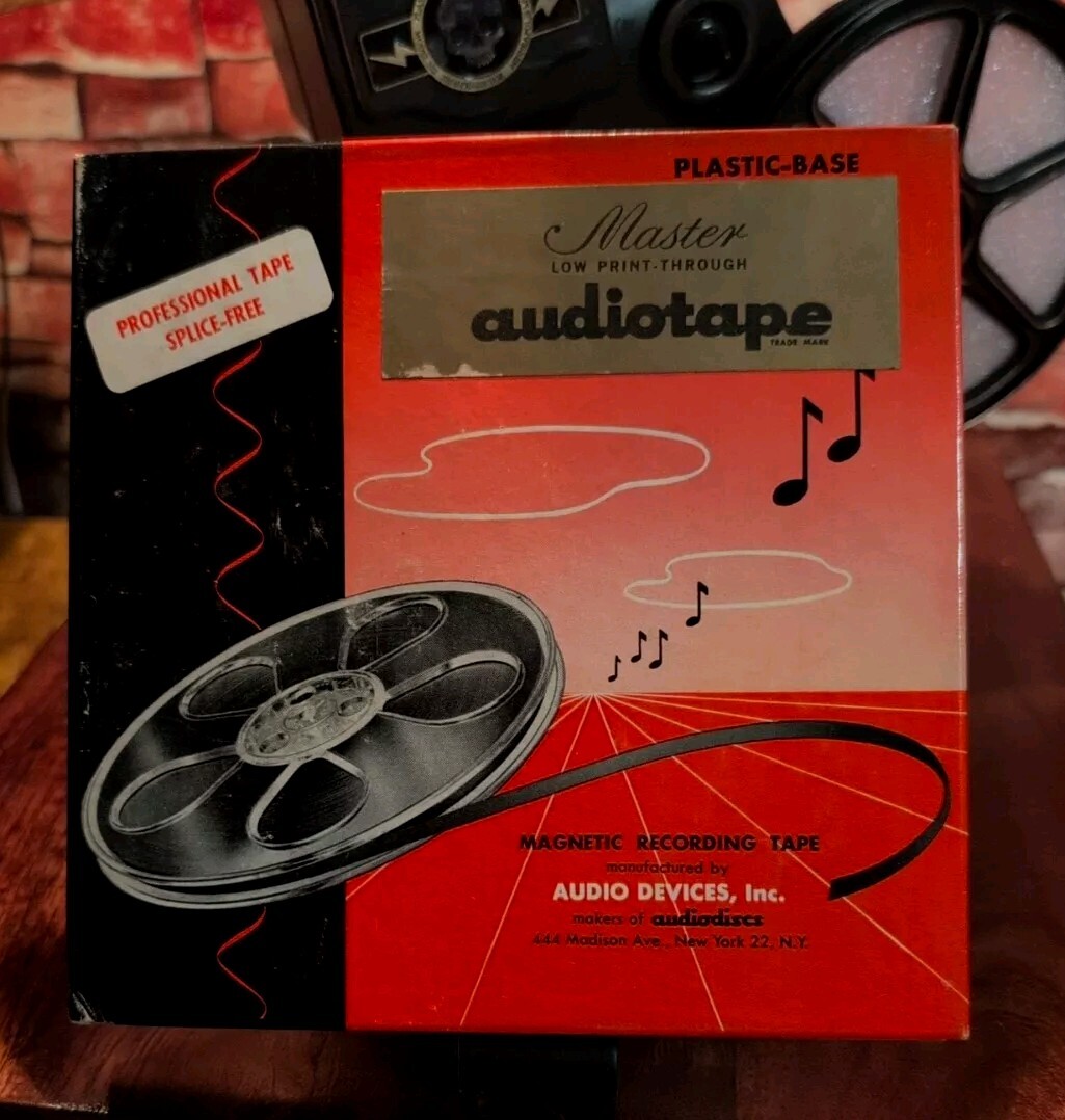 Vintage Audiotape Reel to Reel Recording Tape - Type 1251 1200ft - NEW SEALED