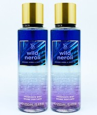 2 Victoria's Secret WILD NEROLI Fragrance Mist Body Spray Perfume 8.4 oz