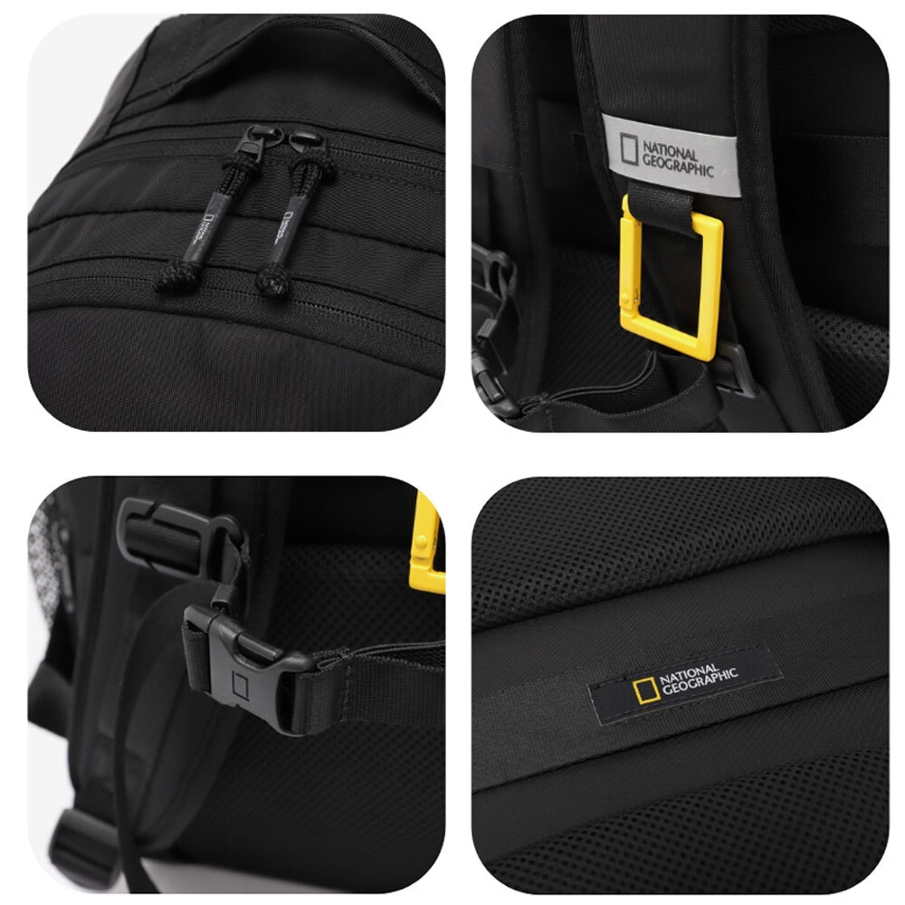 NATIONAL GEOGRAPHIC MILD BACKPACK 31L N251ABG580 BLACK