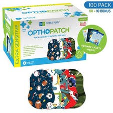 Infants Extra Sensitive Adhesive Eye Patch Bo...