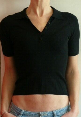 Pull Manches Courtes Naf Naf Gris Chiné - Taille S - Occasion Excellent état