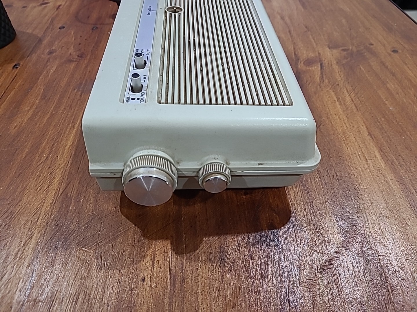 Vintage PYE Large Radio Flip Clock Alarm eBay