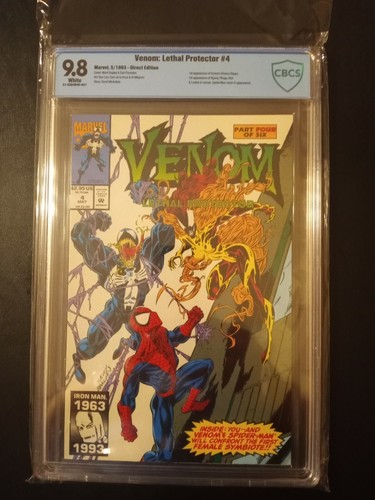 Venom: Lethal Protector #4 9.8 CBCS 1st App of Scream, Agony, Phage & Riot CGC
