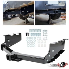 Trailer Hitch Receiver Rear Bumper For GMC Sierra Chevy Silverado 1500 2014-2018