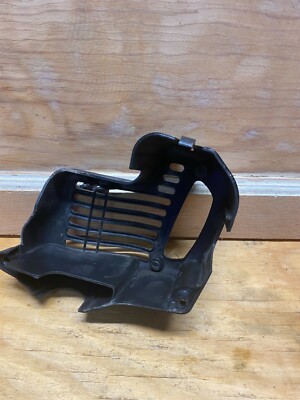 Used Exhaust Cover from a Homelite Versa Tool trimmer power head