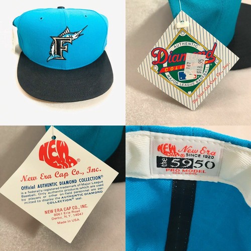 Vintage Florida Marlins New Era Pro 