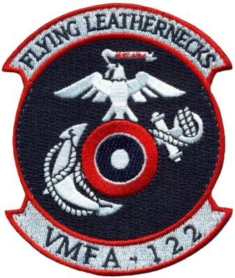 USMC MARINE FIGHTER ATTACK SQUADRON 122 (VMFA-122) F-35 PATCH