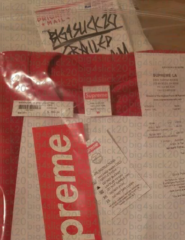 Supreme x cheap swarovski bogo