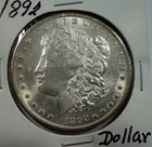1892 Morgan Silver Dollar