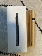 LIX 3D Printing Pen Silver W/ Black Green Orange ABS Sticks