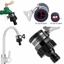 Universal Tap Connector To Garden Hose Pipe Mixer Kitchen Bath Tap Adapter UK