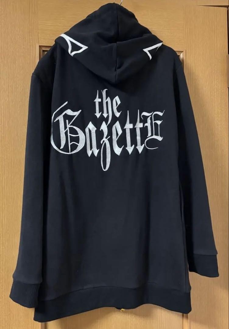 ミュージシャン the GazettE HOODIE the GazettE 19th Anniversary Logo Hoodie Freesize RADMARKET