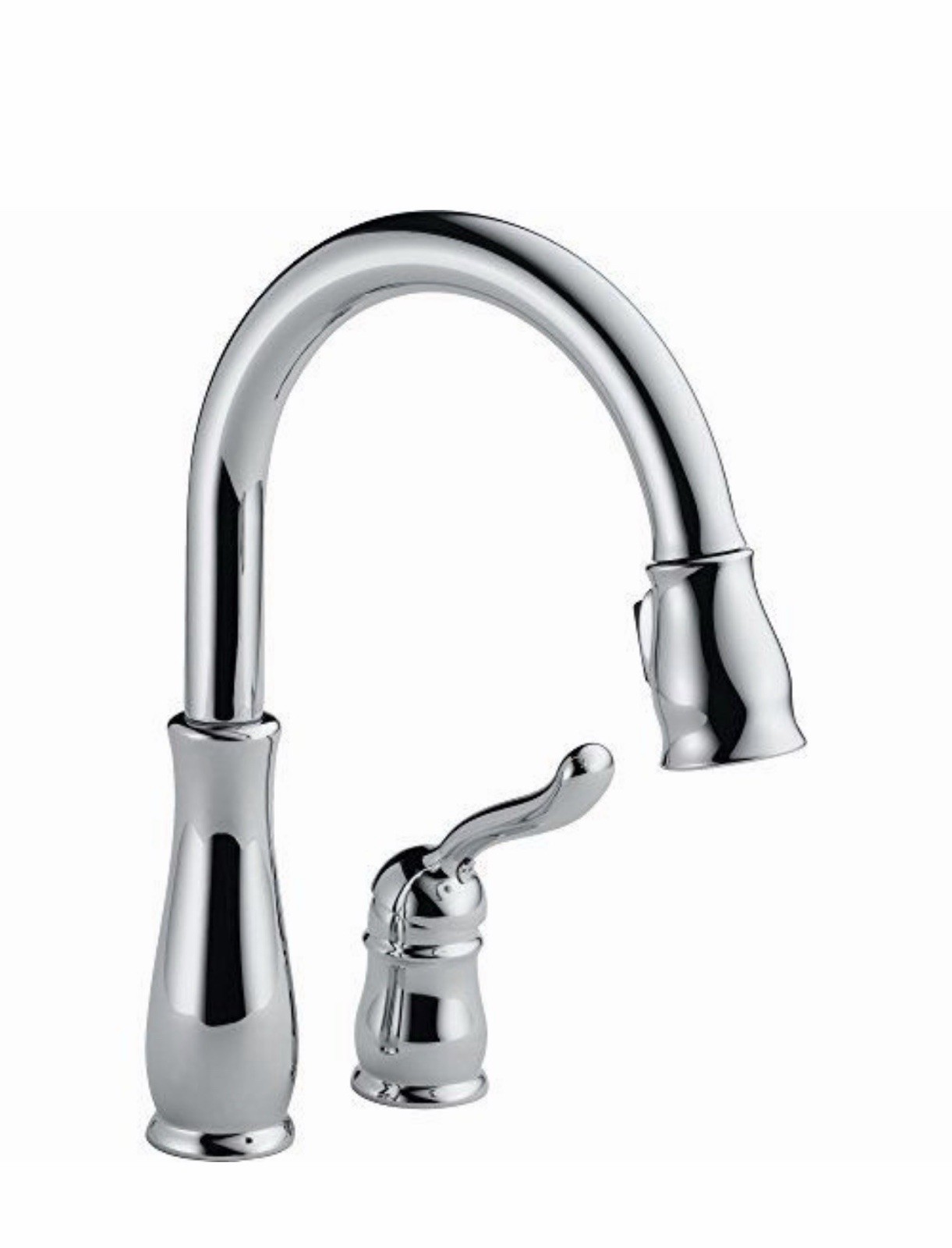 Delta 9178T Leland Pull-Down Kitchen Faucet - Chrome