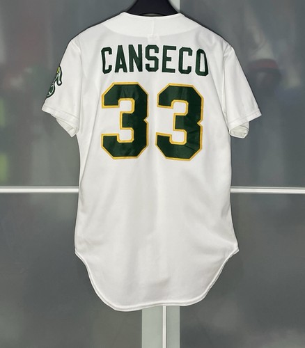 CAMISETA DE BÉISBOL AUTÉNTICA RAWLINGS JOSE CANSECO OAKLAND ATLETISMO TALLA 40 - Imagen 2 de 7