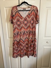 NWOT Women’s Summer Dress Sz L Ofeefan Boutique At Jax Beach Fl paid 75$