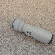 John Guest 15mm isolation valve straight connector