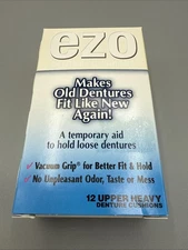 Ezo Denture Cushions Upper Heavy Duty-  I Box 12 Pieces